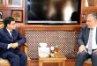 קטנא דן עם שגריר הודו בדמשק בשיתוף הפעולה המדעי חקלאי בין שתי המדינות